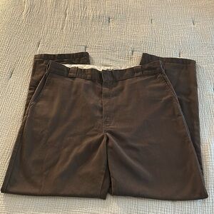 DICKIES 874 Original fit classic work pant 40x32 BROWN